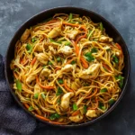 Chicken Chow Mein with the Best Chow Mein Sauce