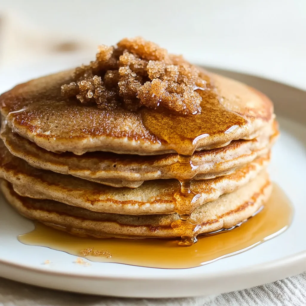 Cinnamon Brown Sugar Pancakes