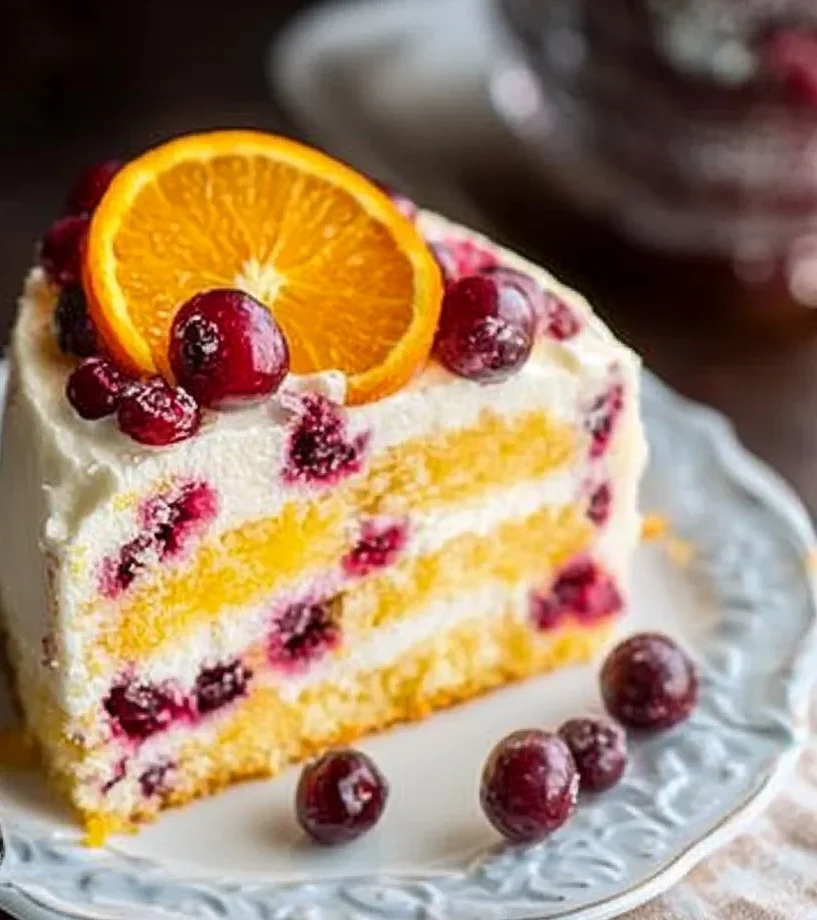 Cranberry Orange Cake