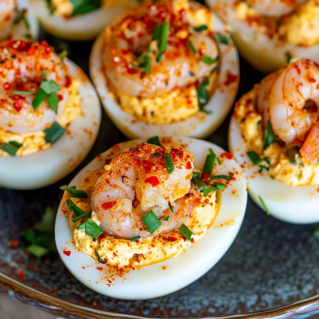Crawfish Deviled Eggs Recipe
