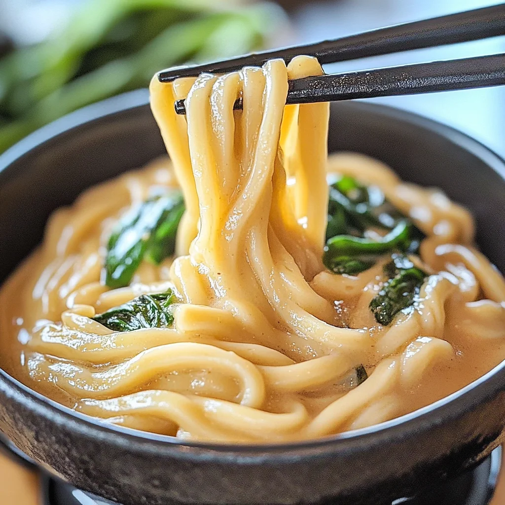 Creamy Miso Udon