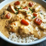 Creamy Smothered Chicken and Rice