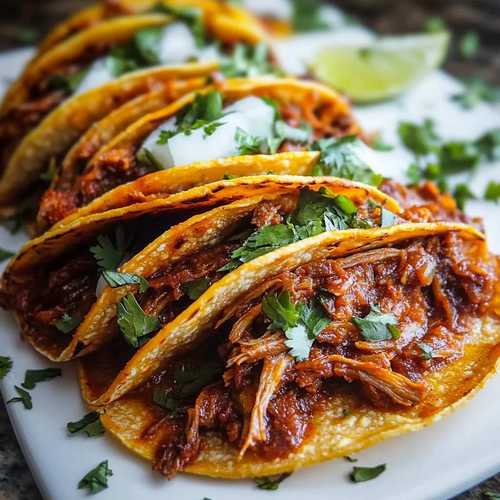 Crock Pot Birria Tacos