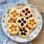 Flower Jam Thumbprint Cookies Recipe
