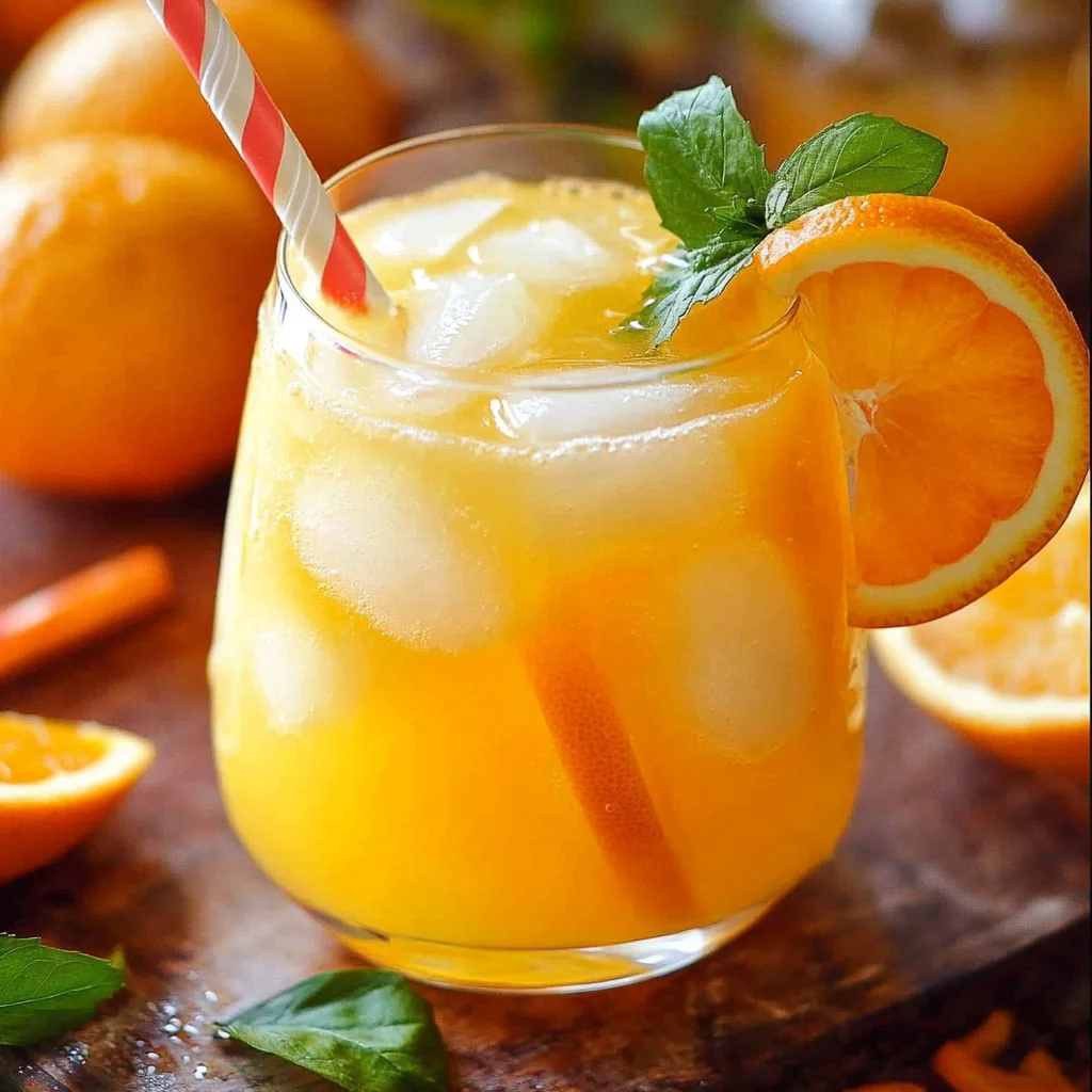 Fresh Orange Lemonade (Orangeade) Recipe