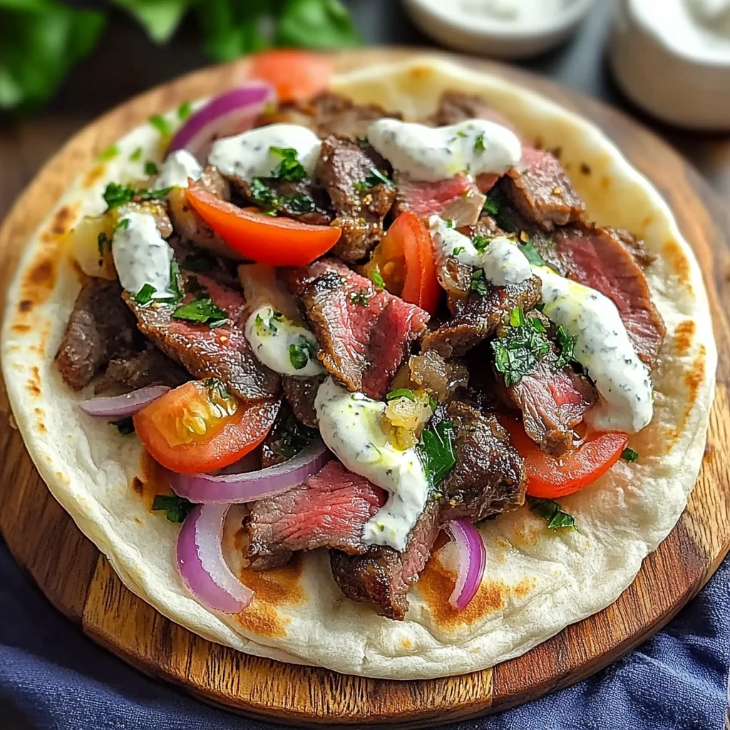 Greek Steak Gyros: An Amazing Ultimate Recipe for 5 Star Taste
