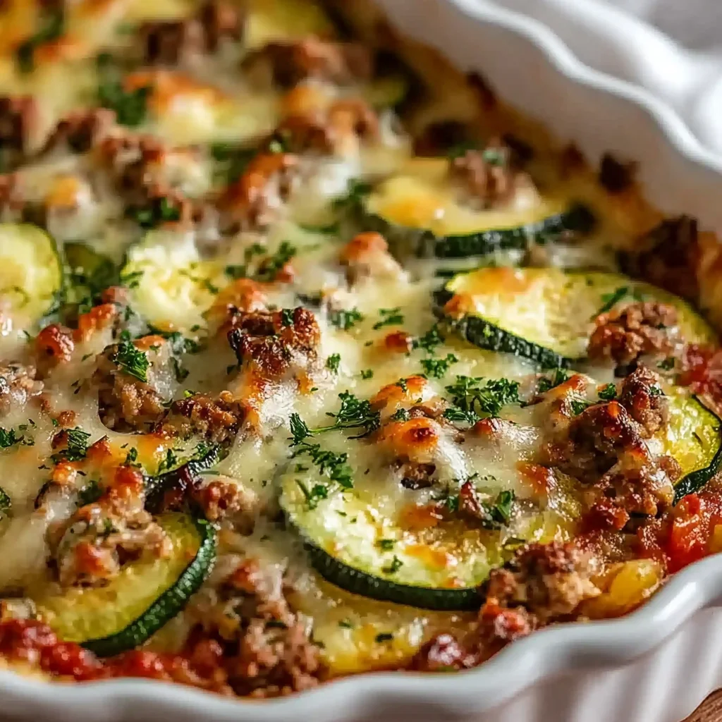 Ground Turkey Zucchini Casserole – Healthy Comfort Food