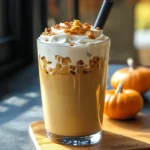 Iced Pumpkin Cream Chai Tea Latte