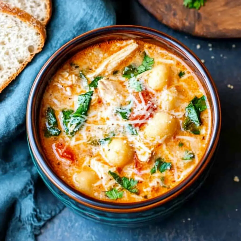 Italian Chicken Gnocchi Soup Recipe