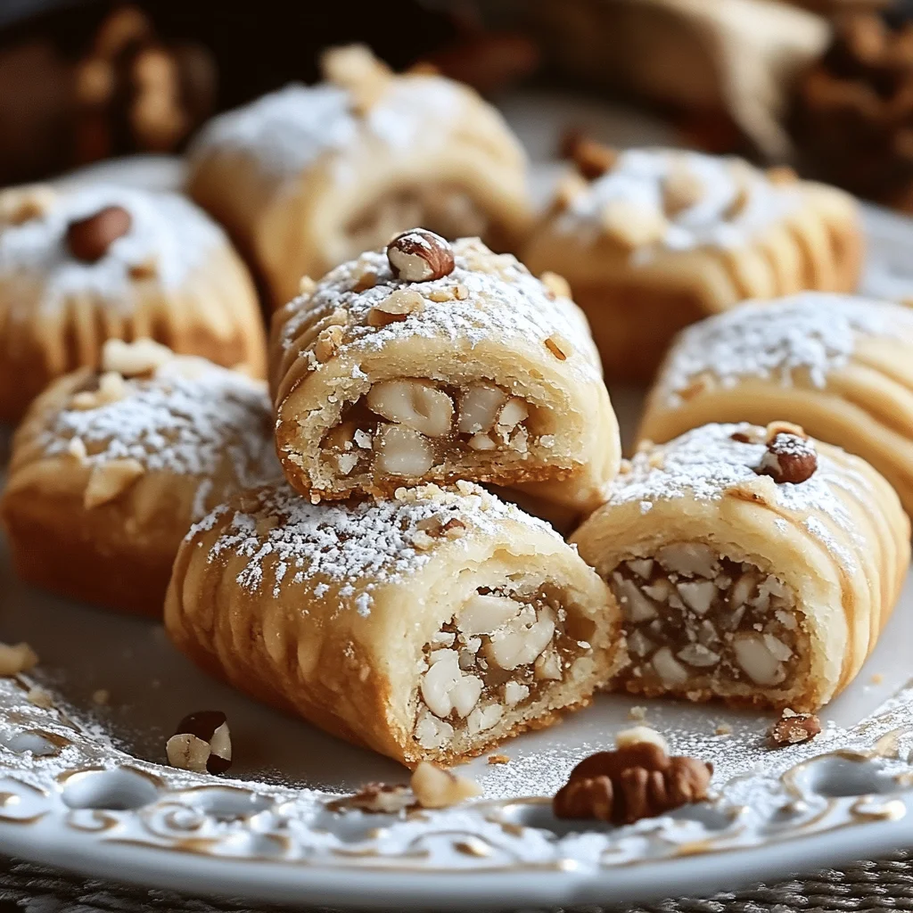 Italian Nut Roll Cookies