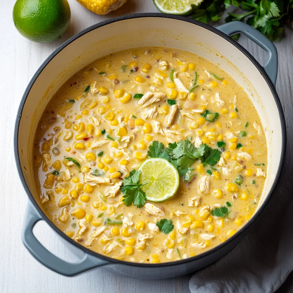 Mexican Street Corn Chicken Chili Recipe