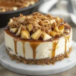 Salted Caramel Apple Pie Cheesecake Recipe