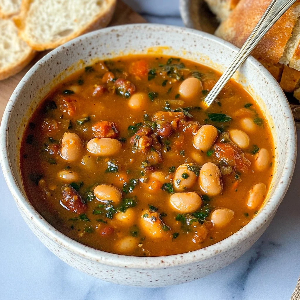 Simple Traditional Pasulj Recipe Serbian Bean Soup 