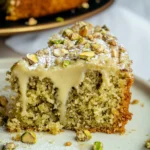 Vegan Pistachio Coffee Cake