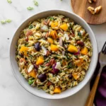 Best Fall Harvest Orzo Salad