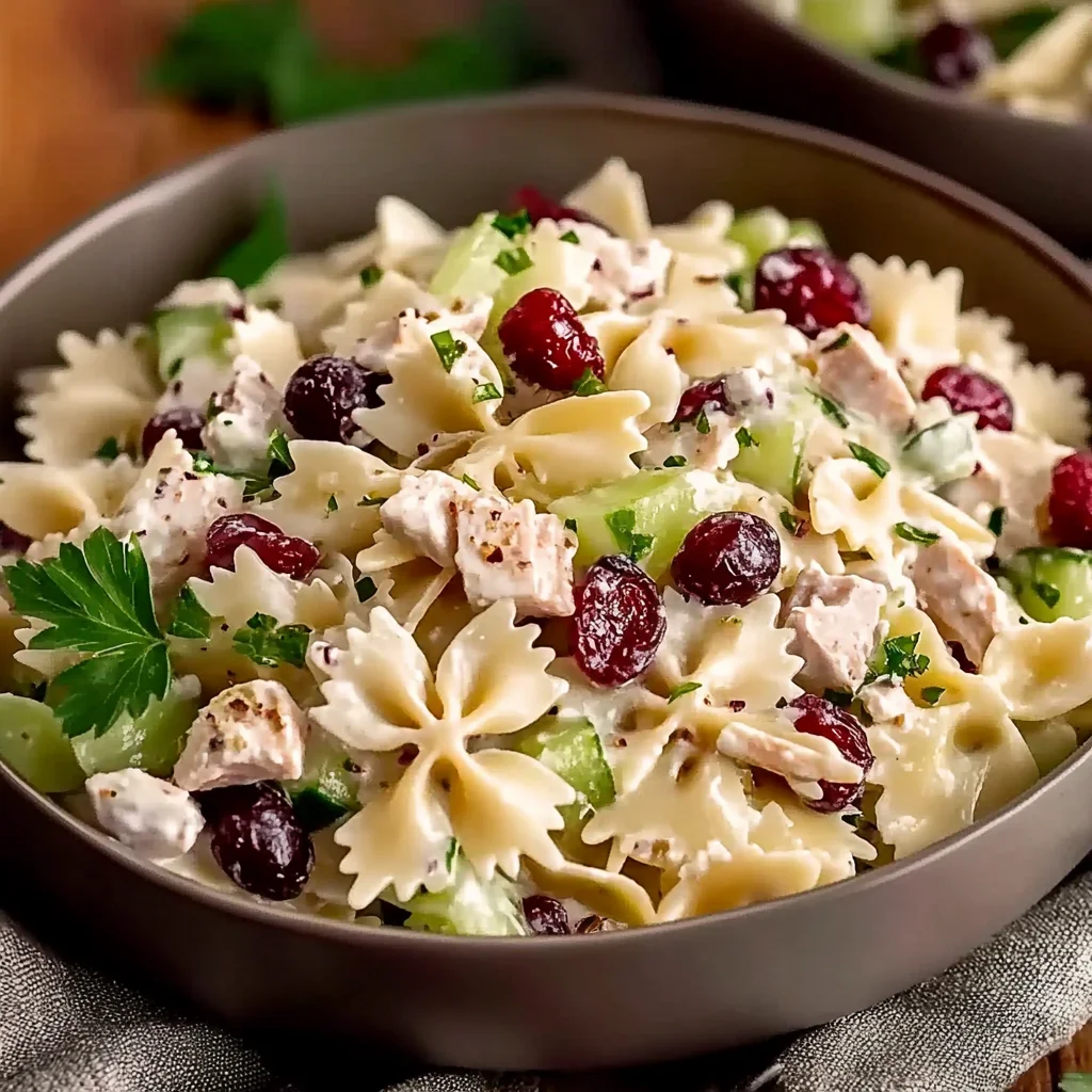 Bow-Tie Cranberry Pasta Salad