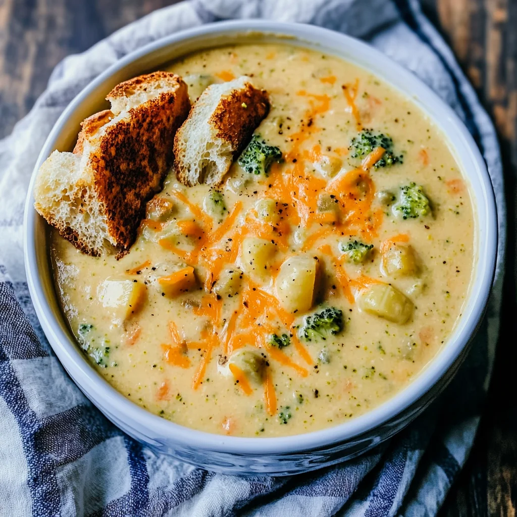 Broccoli Cheddar Soup