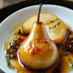 Buttery Roasted Pears - apple vinegarandcookie