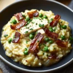 Caramelized Onion Turkey Turkey Bacon Risotto: A Creamy Delight for Your Dinner Table