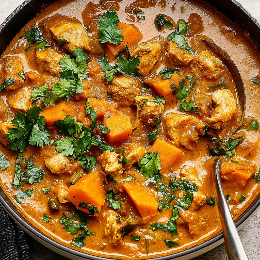 Chicken Sweet Potato Curry