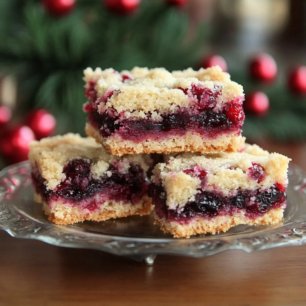 Cranberry Bars