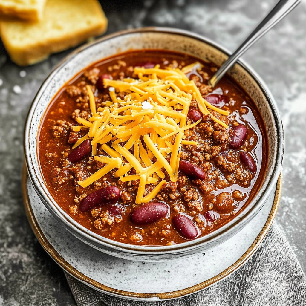Easy Homemade Chili