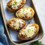 French Onion Baked Potatoes