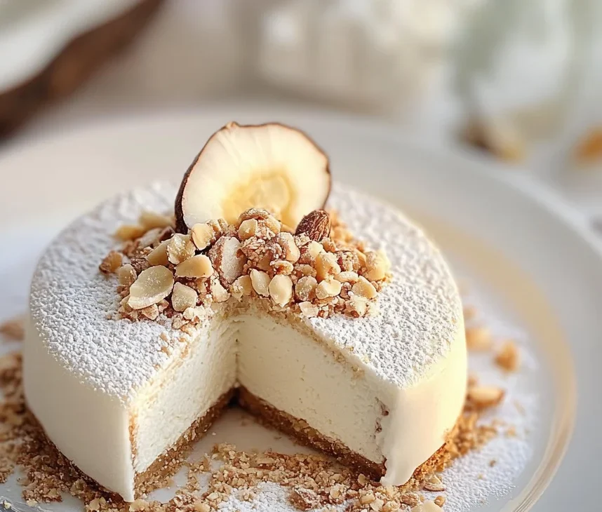 Gâteau fondant noix de coco