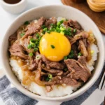 Gyudon (Japanese Beef Bowl)