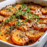 Homemade Garlic Butter Sweet Potato Bake - apple vinegarandcookie