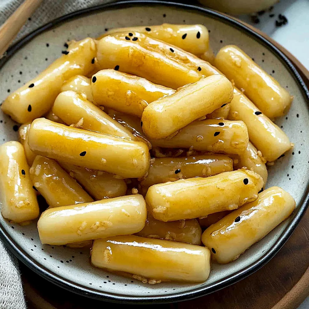 Honey Butter Rice Cakes