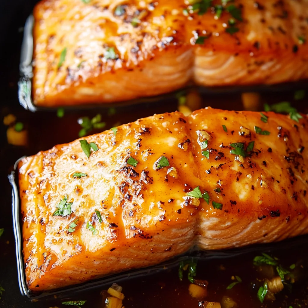 Hot Honey Butter Salmon