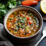 Mediterranean Lentil Soup