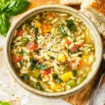 Mediterranean Orzo Soup