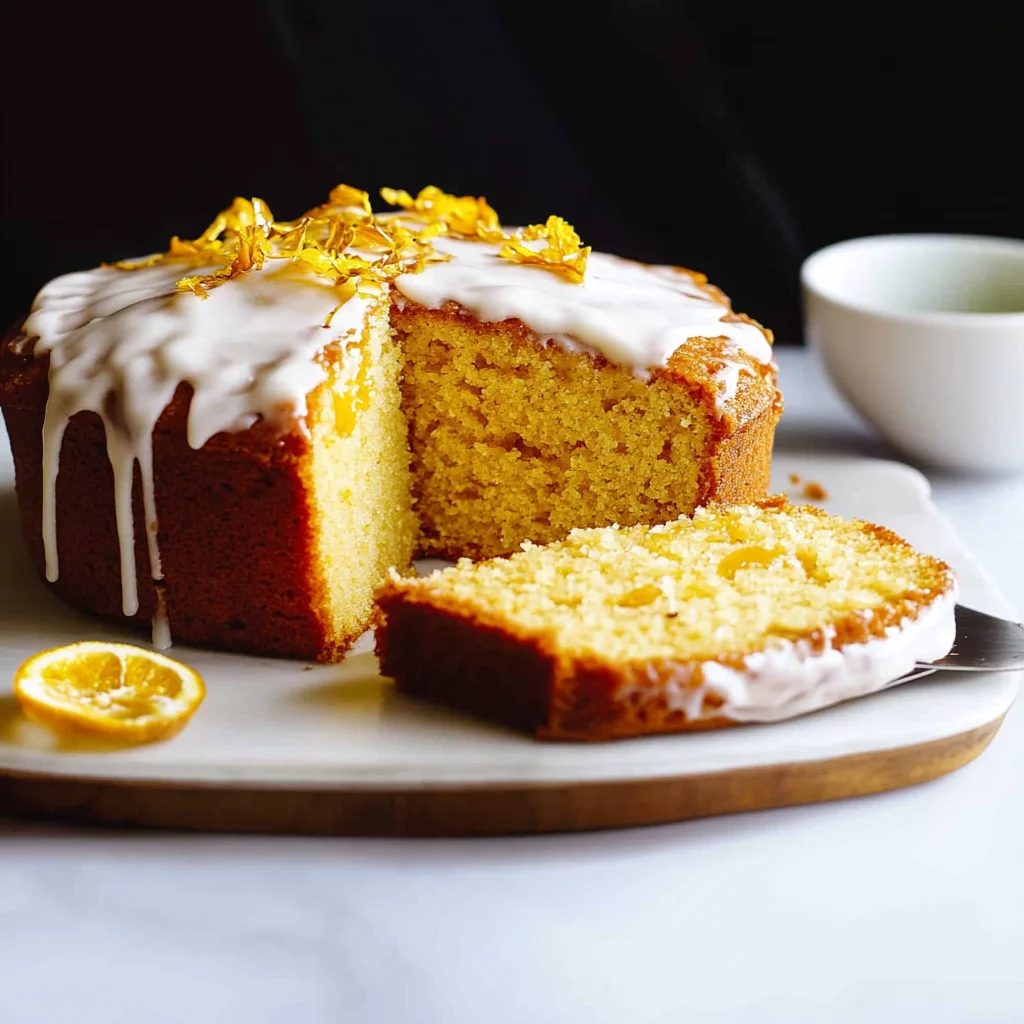 Orange Blender Cake