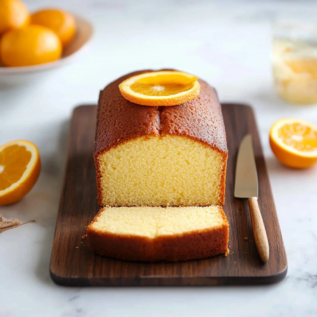 Orange Pound Cake