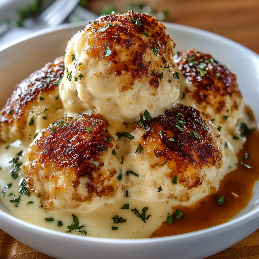 Parmesan Cloud Chicken Bombs: A Creamy Delight Awaits!