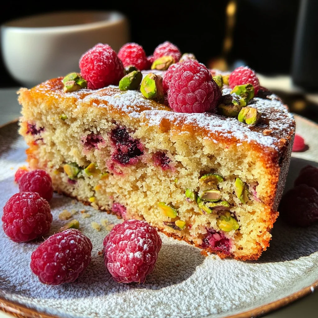 Raspberry Orange Pistachio Ricotta Cake: A Flavor Delight
