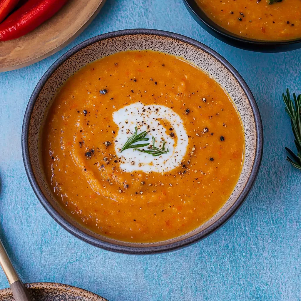 Roasted Vegetable Soup: Smooth and Creamy