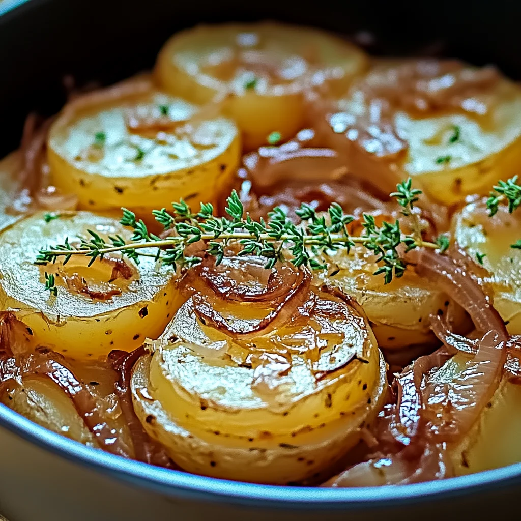 Savory French Onion Potato Bake