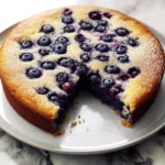Simple Blueberry Yogurt Cake - Alrightwithme