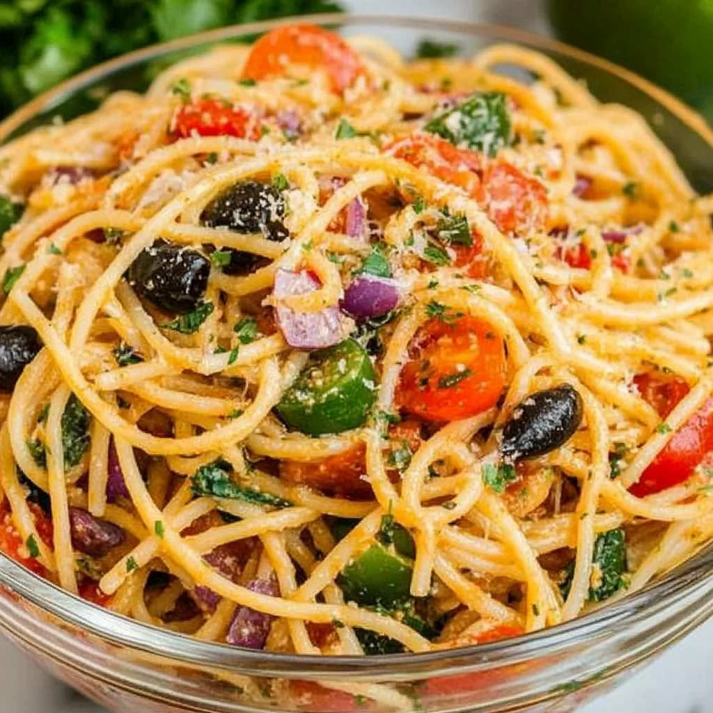 Spaghetti Pasta Salad