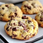Sweet Chocolate Chip and Toffee Shortbread Cookies - Alrightwithme
