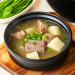 Taiwanese beef Rib and Daikon Soup