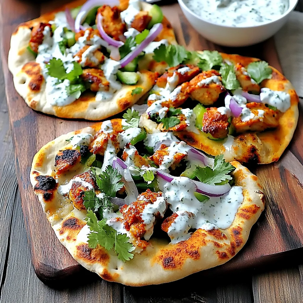 Tandoori Chicken Naan Pizza: A Flavorful Twist on Tradition
