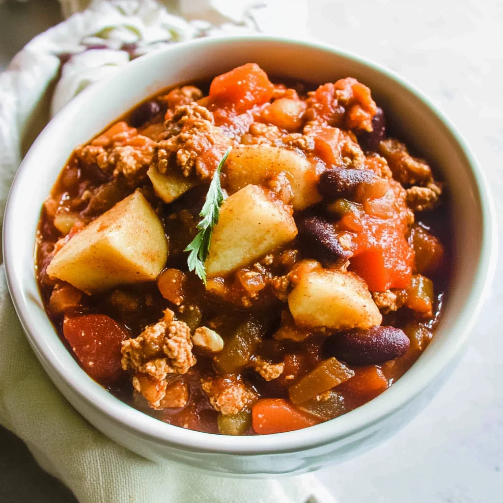 Turkey Apple Chili
