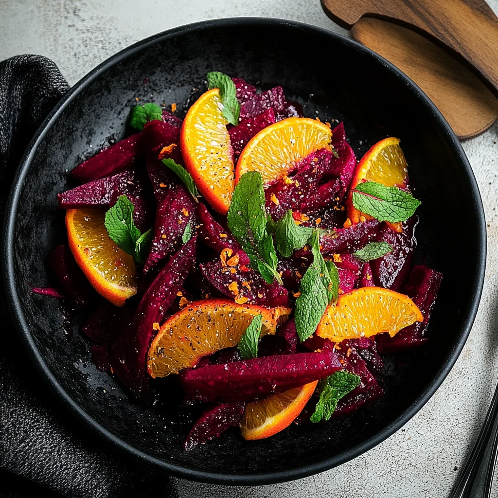 Beetroot and Orange Salad