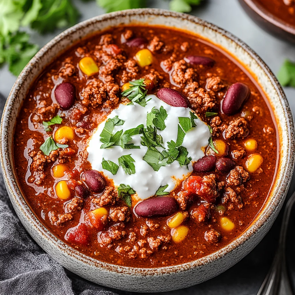 Best Ground Beef Stovetop Chili
