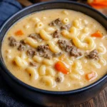 Cheeseburger Macaroni Soup: Creamy Comfort in Every Bowl