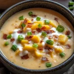 Comforting Loaded Baked Potato Soup
